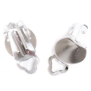 ear clips silver